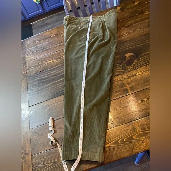 Vintage Tommy Hilfiger Khaki Corduroy Pants - Picture 7 of 8